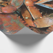 Crab Wrapping Paper
