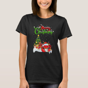 Crab  Xmas Decorations Santa Crab Christmas T-Shirt