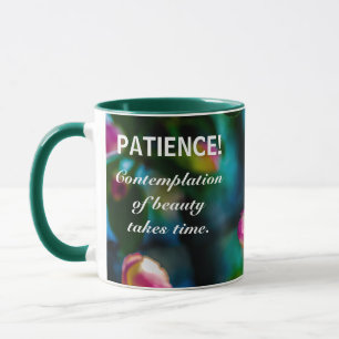 Crabapple flower and buds mug