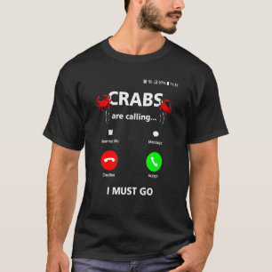 Crabbing Men Blue Crab Maryland Chesapeake Bay T-Shirt
