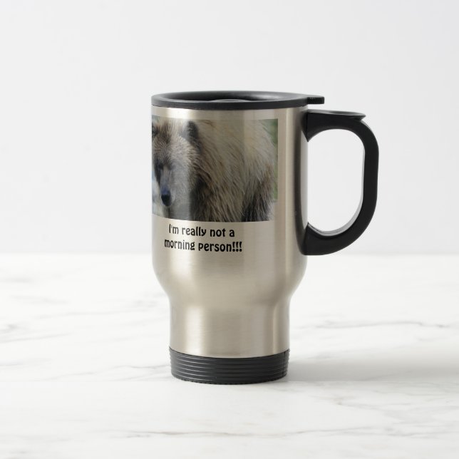 Crabby Bear Traveller's Mug (Right)