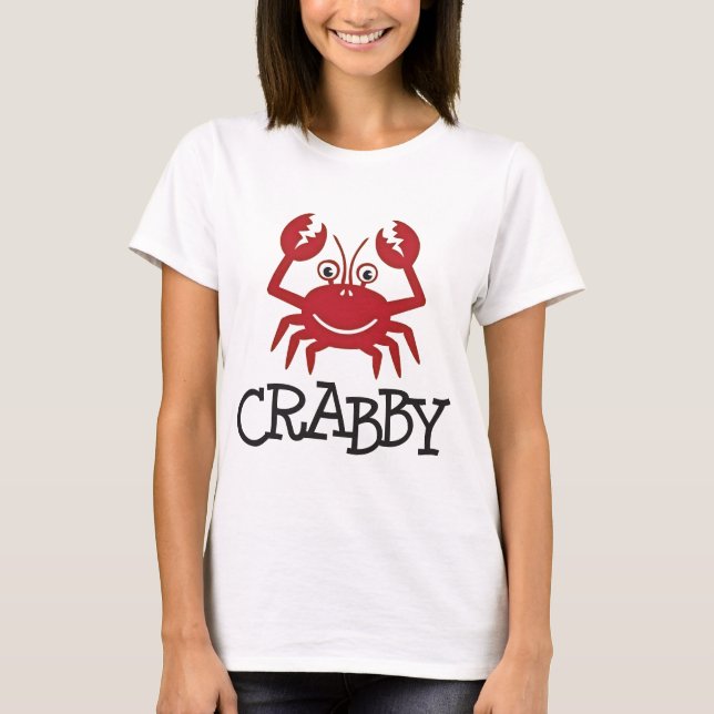 crabby crab gifts and apparel T-Shirt (Front)