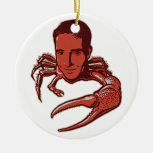Crabby Holiday Ornament