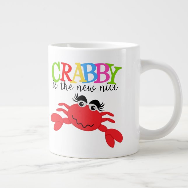 Crabby - Jumbo Mug (Right)