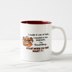 Crabby MT Two-Tone Coffee Mug