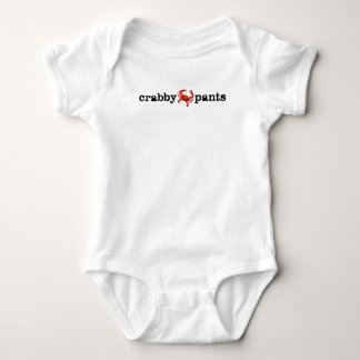 Crabby Pants Baby Bodysuit