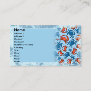 Crabs Business Card