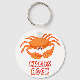 Crabs Rock Key Ring