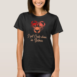 Crabs Sea Life Belmar Nj Ocean Seafood Summer T-Shirt