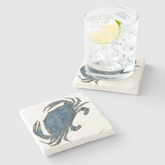 Crabs - True Blue Stone Coaster