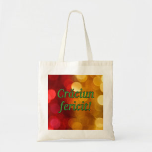 Crăciun fericit! Merry Christmas in Romanian gf Tote Bag