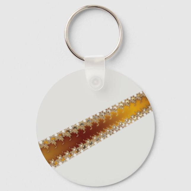 Crack - Fractal Keychain (Front)