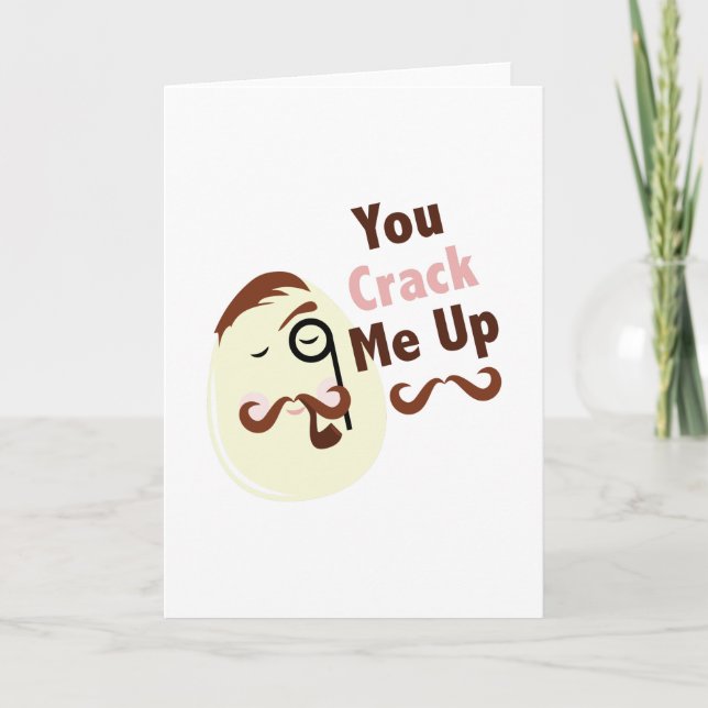 Crack Me Up Holiday Card (Front)