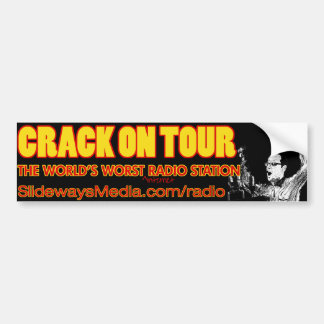 Crack On Tour Radio Bumper Sticker
