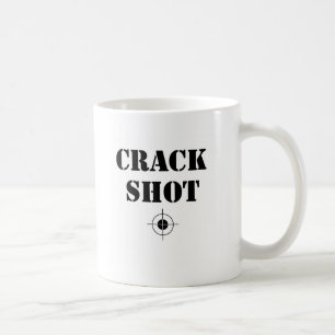 crack shot coffee mug