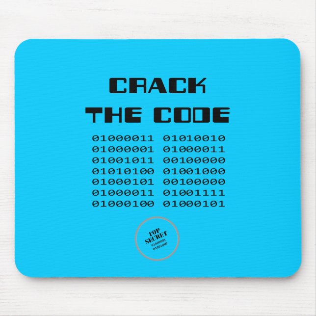 Crack the Code AH2009 Mouse Mat (Front)