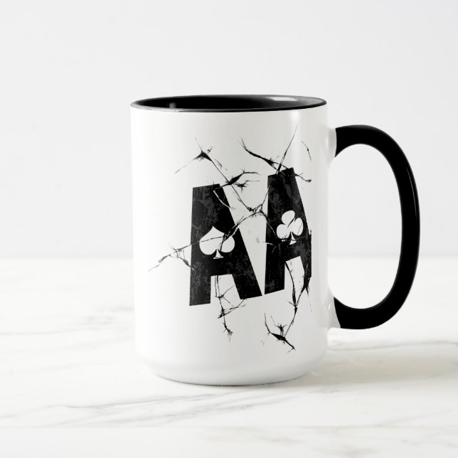 Cracked Aces Mug (Right)