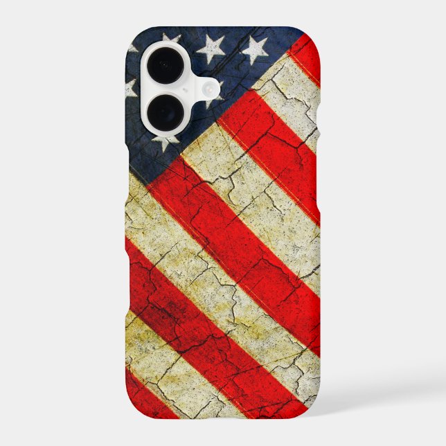 Cracked American flag (Back)