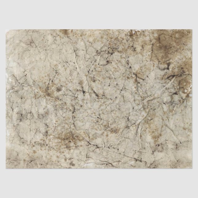 Cracked Beige Decoupage Background  Tissue Paper (Front)