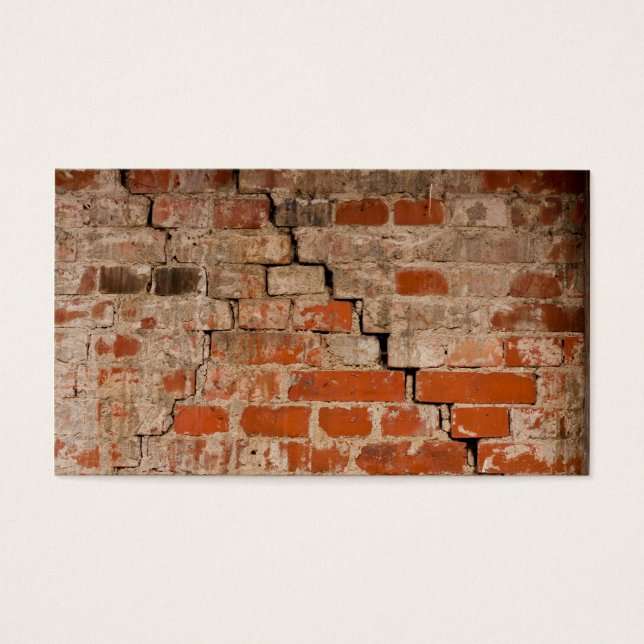 Cracked brick wall (Front)