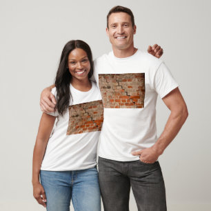 Cracked brick wall T-Shirt