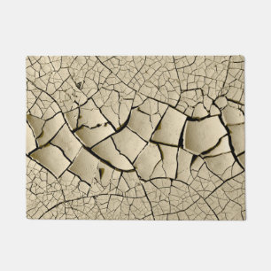 Cracked Dried Mud   Doormat