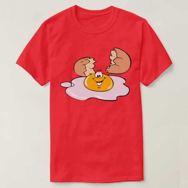 Cracked Egg  T-Shirt (Design Front)