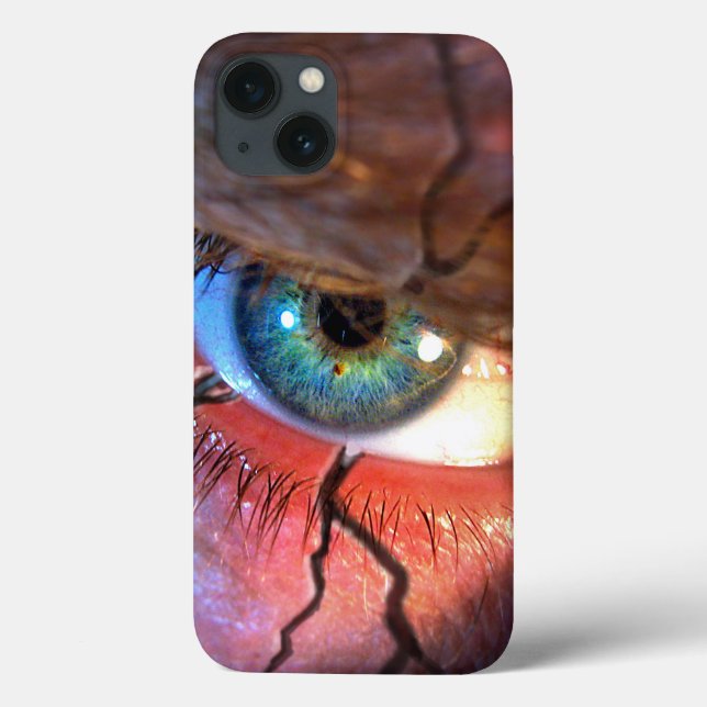 Cracked Eye Case-Mate iPhone Case (Back)