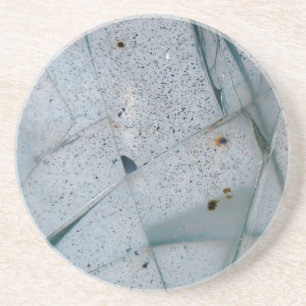 Cracked Glass Coaster
