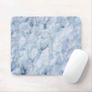 Cracked Ice Surface (Style 3) Oil Painting Mouse Mat