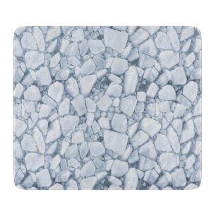 Cracked Ice Surface (Style 5) Oil Painting Cutting Board