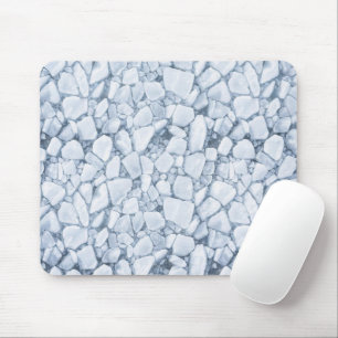 Cracked Ice Surface (Style 5) Oil Painting Mouse Mat