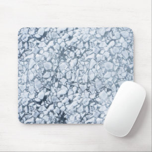 Cracked Ice Surface (Style 6) Oil Painting Mouse Mat