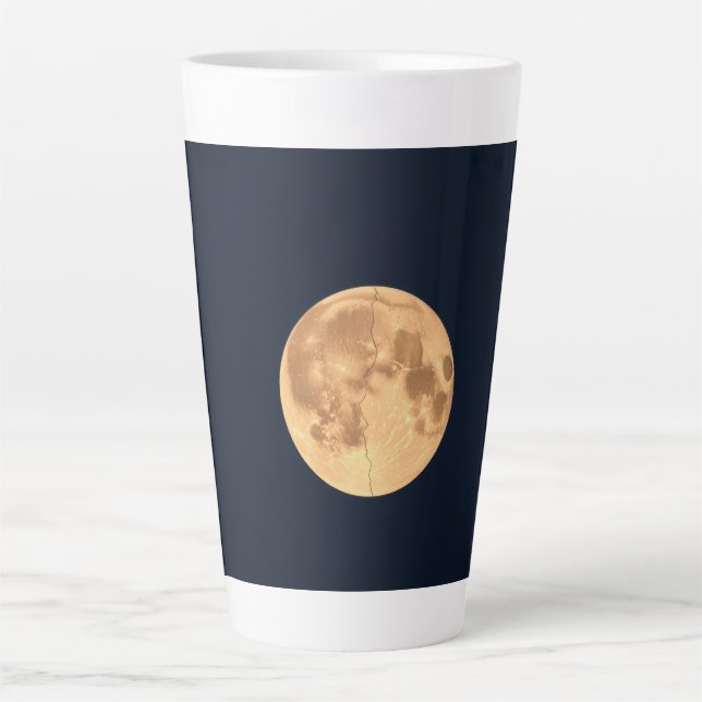 Cracked Moon Latte Mug (Front)