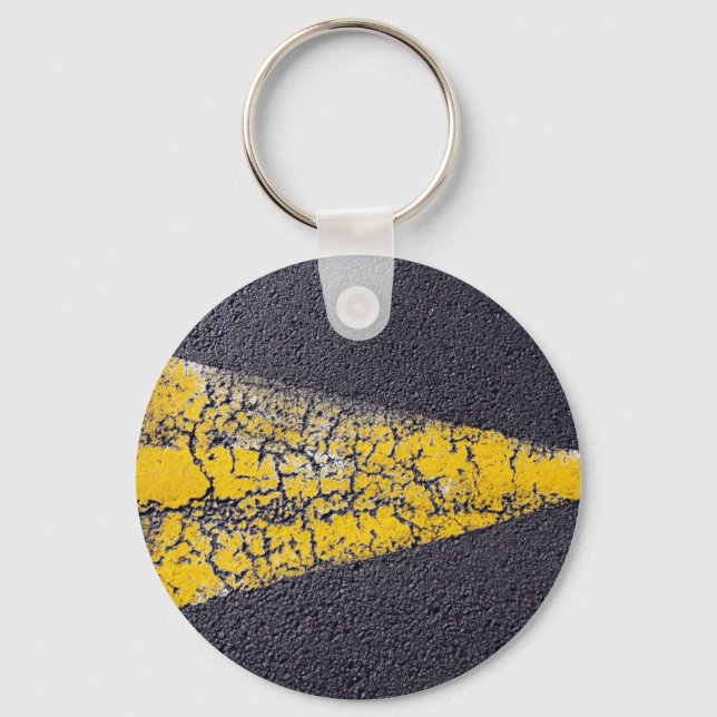 Cracked road key ring (Front)