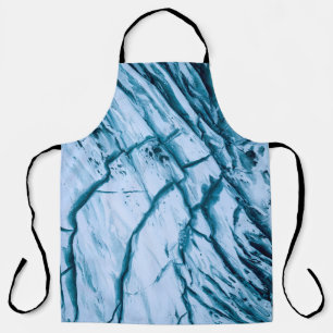 Cracked rock formation illustration apron