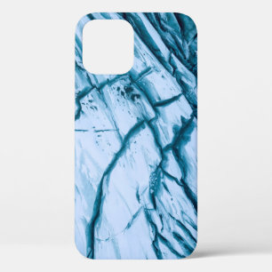 Cracked rock formation illustration iPhone 12 case