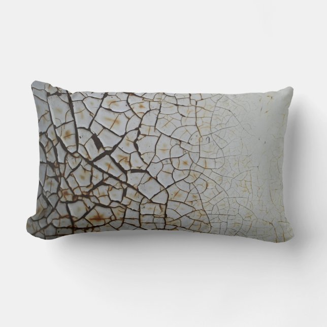 Cracked Rust Lumbar Cushion (Front)
