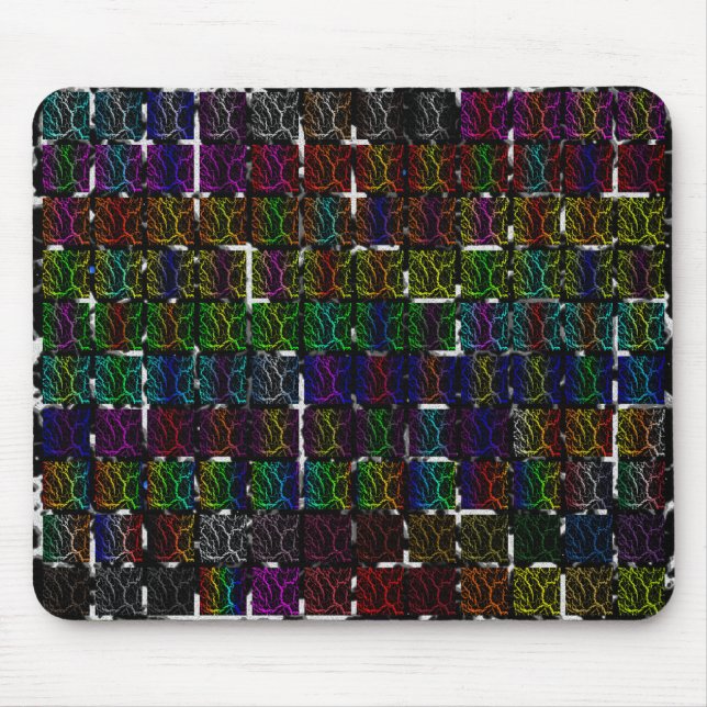 Cracked Space Lava Collection Mouse Mat (Front)