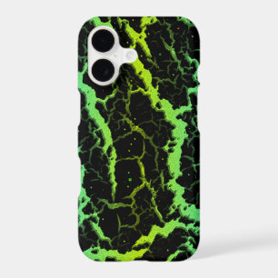 Cracked Space Lava - Cyan/Lime