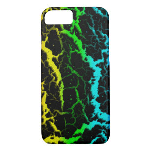 Cracked Space Lava - Light Spectrum iPhone 8/7 Case