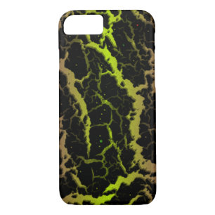 Cracked Space Lava - Purple/Lime iPhone 8/7 Case