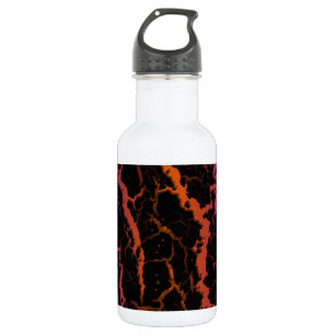 Cracked Space Lava - Purple/Orange 532 Ml Water Bottle