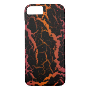 Cracked Space Lava - Purple/Orange iPhone 8/7 Case