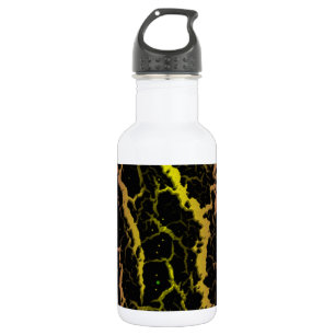 Cracked Space Lava - Purple/Yellow 532 Ml Water Bottle