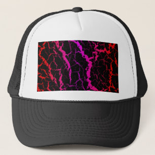 Cracked Space Lava - Red/Pink Trucker Hat