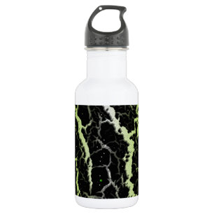 Cracked Space Lava - White/Lime 532 Ml Water Bottle