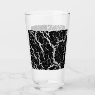 Cracked Space Lava - White/Silver Glass