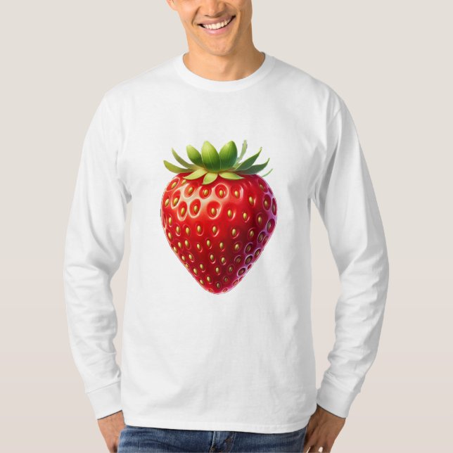 cracked strawberry T-Shirt (Front)