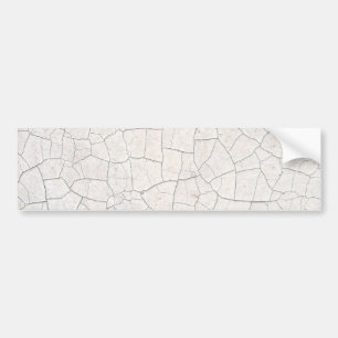 Cracked Surface Bumper Sticker